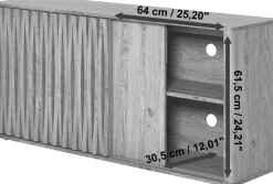 Jahnke Sideboard »FLOW SB 150« 1 Stk. tlg. Sideboard, 2 Schiebetüren, Breite 150 cm