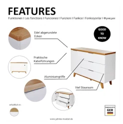 Jahnke Sideboard »LIBRE« Breite ca. 120 cm