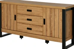 Jahnke Sideboard »RIVA SB 150« 1 Stk. tlg. Sideboard, 2 Türen & 3 Schubladen, Breite 153 cm