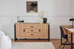 Jahnke Sideboard »RIVA SB 150« 1 Stk. tlg. Sideboard, 2 Türen & 3 Schubladen, Breite 153 cm