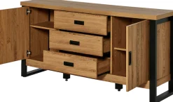 Jahnke Sideboard »RIVA SB 150« 1 Stk. tlg. Sideboard, 2 Türen & 3 Schubladen, Breite 153 cm