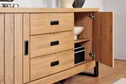 Jahnke Sideboard »RIVA SB 150« 1 Stk. tlg. Sideboard, 2 Türen & 3 Schubladen, Breite 153 cm