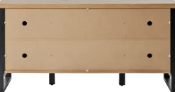 Jahnke Sideboard »SLIDE SBS 150« 1 Stk. tlg. Sideboard mit 2 Schiebetüren, Metallgestell, Breite ca. 150cm