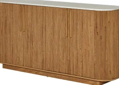 Jahnke Sideboard »STRING SB 160« 1 Stk. tlg. Sideboard, 4-türig, Marmor-Look, Breite 159,5 cm