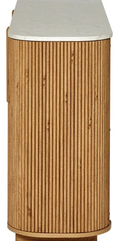 Jahnke Sideboard »STRING SB 160« 1 Stk. tlg. Sideboard, 4-türig, Marmor-Look, Breite 159,5 cm