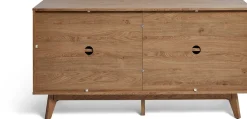 Jahnke Sideboard »WAVE SBS 145« 1 Stk. tlg. Retro-Stil, mit 2 Schiebetüren, ca. 148 cm