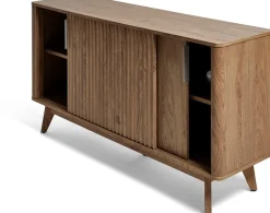Jahnke Sideboard »WAVE SBS 145« 1 Stk. tlg. Retro-Stil, mit 2 Schiebetüren, ca. 148 cm