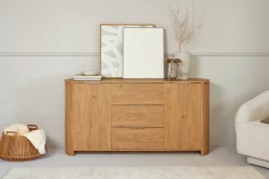 Jahnke TV-Board »MOON TV 175« 1 Stk. tlg. Sideboard, 2 Türen & 3 Schubladen, abgerundet, Breite ca. 160 cm