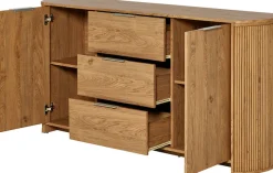 Jahnke TV-Board »MOON TV 175« 1 Stk. tlg. Sideboard, 2 Türen & 3 Schubladen, abgerundet, Breite ca. 160 cm