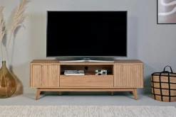 Jahnke TV-Board »WAVE TV 170« 1 Stk. tlg. TV-Board, Retro-Stil, Front in Wellendesign, Breite ca. 170 cm