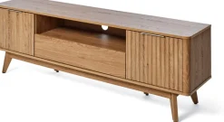 Jahnke TV-Board »WAVE TV 170« 1 Stk. tlg. TV-Board, Retro-Stil, Front in Wellendesign, Breite ca. 170 cm