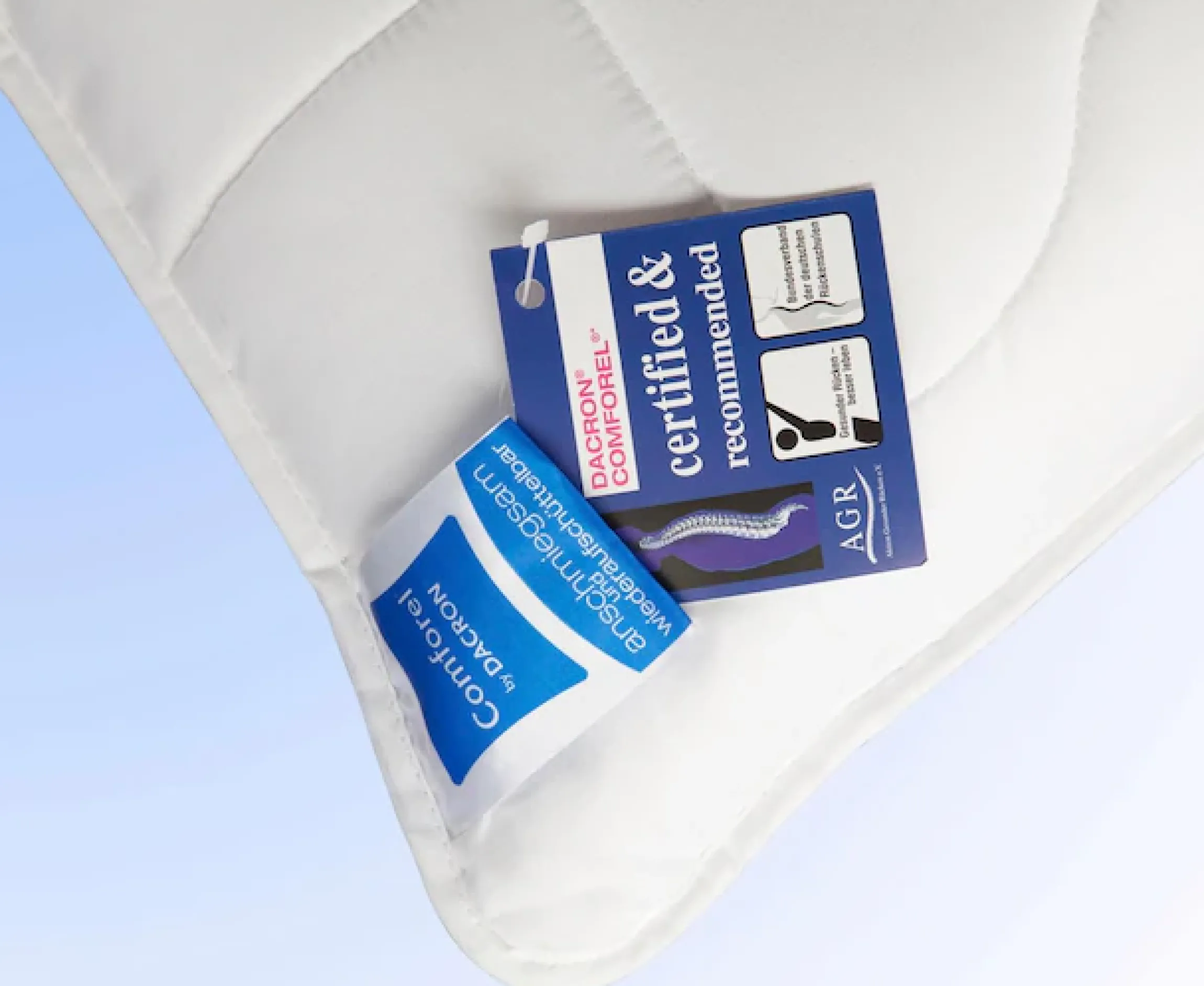 Jekatex Nackenstützkissen »Kissen Basic« Füllung: Microfaser Bezug: Polyester 1 Stk. tlg. Zertifiziert durch die Aktion gesunder Rücken (AGR) e.V.