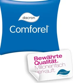 Jekatex Nackenstützkissen »Kissen Basic« Füllung: Microfaser Bezug: Polyester 1 Stk. tlg. Zertifiziert durch die Aktion gesunder Rücken (AGR) e.V.