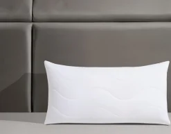 Jekatex Nackenstützkissen »Visko, Kissen ist Hausstauballergiker geeignet« Füllung: Viskoschaumstäbchen Bezug: Polyester 1 Stk. tlg. Kopfkissen 40x80 cm, Optimale Stützkraft für Kopf- & Nackenbereich