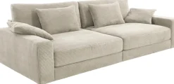 Jockenhöfer Gruppe Big-Sofa »Milano XXL, B: 290 cm« mit Zierkissen, Relaxfläche 120x240 cm, Federkern