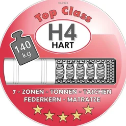 Jockenhöfer Gruppe Boxspringbett »Paloma, Kopf- und Fussteil elektromotorisch verstellbar« KS-Topper, inkl. 7-Zonen-TTFK-Matratze H4