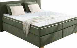 Jockenhöfer Gruppe Boxspringbett »Ronja, inkl. 7-Zonen-TTFK-Matratzen, Kaltschaum-Topper« inkl. 4 Kissen, 180x200 cm, verschiedene Härtegrade wählbar