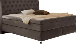 Jockenhöfer Gruppe Boxspringbett »Scarlett mit einer hochwertigen 7-Zonen-Tonnentaschenfederkernmatratze« H3, H3/H4 oder H4,und einem 9cm Kaltschaum-Topper