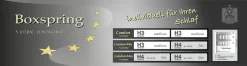 Jockenhöfer Gruppe Boxspringbett »Scarlett mit einer hochwertigen 7-Zonen-Tonnentaschenfederkernmatratze« H3, H3/H4 oder H4,und einem 9cm Kaltschaum-Topper