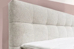 Jockenhöfer Gruppe Boxspringbett »AMY mit Bettkasten, inkl. Bonnell- oder Taschenfederkernmatratze H2-H4« mit 6 cm Kaltschaum-Topper, Chenille-Bezug, 120x200 und 140x200 cm