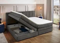 Jockenhöfer Gruppe Boxspringbett »Casa Grande in der Breite 240cm, Familienbett mit Bettkasten (1.000 L)« 7-Zonen-TTFK-Matratze, KS-Topper, verschiedene Härtegrade wählbar
