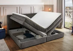 Jockenhöfer Gruppe Boxspringbett »Casa Grande in der Breite 240cm, Familienbett mit Bettkasten (1.000 L)« 7-Zonen-TTFK-Matratze, KS-Topper, verschiedene Härtegrade wählbar