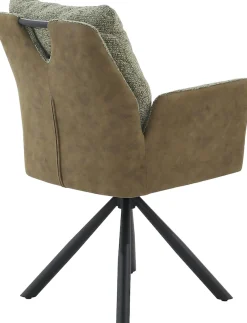 Jockenhöfer Gruppe Drehstuhl »Shelby« (Set) 2 Stk.4-Fuss-Stuhl, 360° drehbar, Taschenfederkern, bis 150kg belastbar