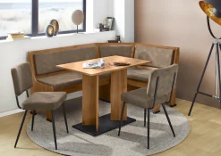 Jockenhöfer Gruppe Eckbankgruppe »Theo (Set, 4-tlg. Tisch, Bank und 2 Stühle) 2 Farben wählbar« Set, 4 tlg. Bank links/rechts montierbar, mit Stauraum, Stühle im 2er Set