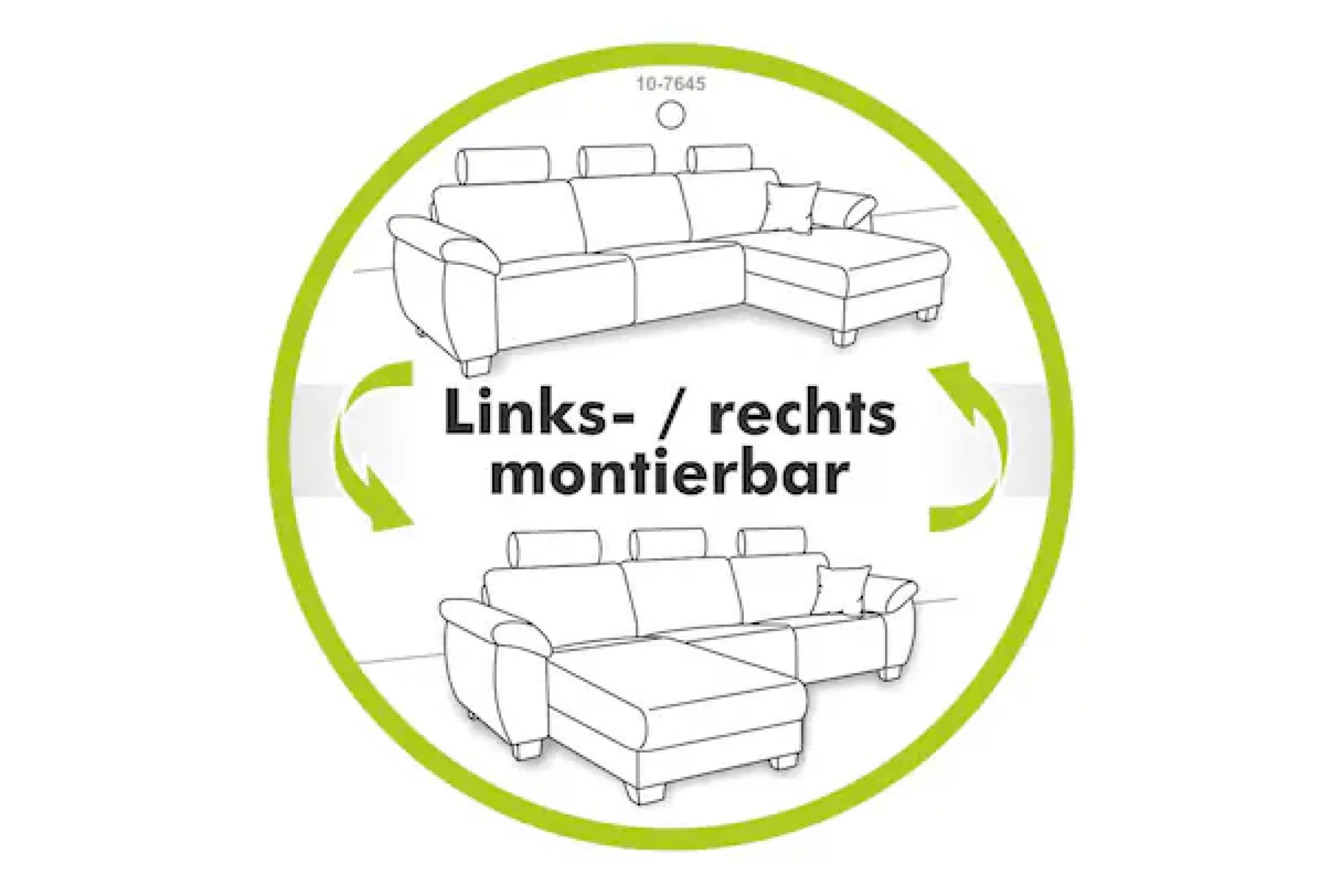 Jockenhöfer Gruppe Ecksofa »Doppio L-Form, B: 247 cm, mit elektr. Relaxfunktion und« Kopfteilverstellung, USB-Anschluss, induktive Ladestation & Zierkissen