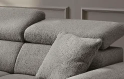 Jockenhöfer Gruppe Ecksofa »Move, L-Form, B: 270cm, mit 60 cm elektrischer Sitztiefenverstellung« 140kg Belastbarkeit je Sitz, Kopfteilverstellung & USB-Anschluss