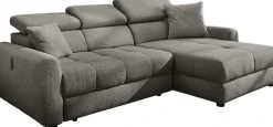 Jockenhöfer Gruppe Ecksofa »Move, L-Form, B: 270cm, mit 60 cm elektrischer Sitztiefenverstellung« 140kg Belastbarkeit je Sitz, Kopfteilverstellung & USB-Anschluss