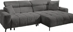 Jockenhöfer Gruppe Ecksofa »Racer, L-Form, B: 290cm, mit 60 cm elektrischer Sitztiefenverstellung« 140kg Belastbarkeit je Sitz, verstellbaren Kopfstützen, USB-Ports