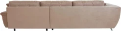 Jockenhöfer Gruppe Ecksofa »San Francisco L-Form, B: 358 cm« mit Zierkissen, eingearbeiteter Kaltschaummatte