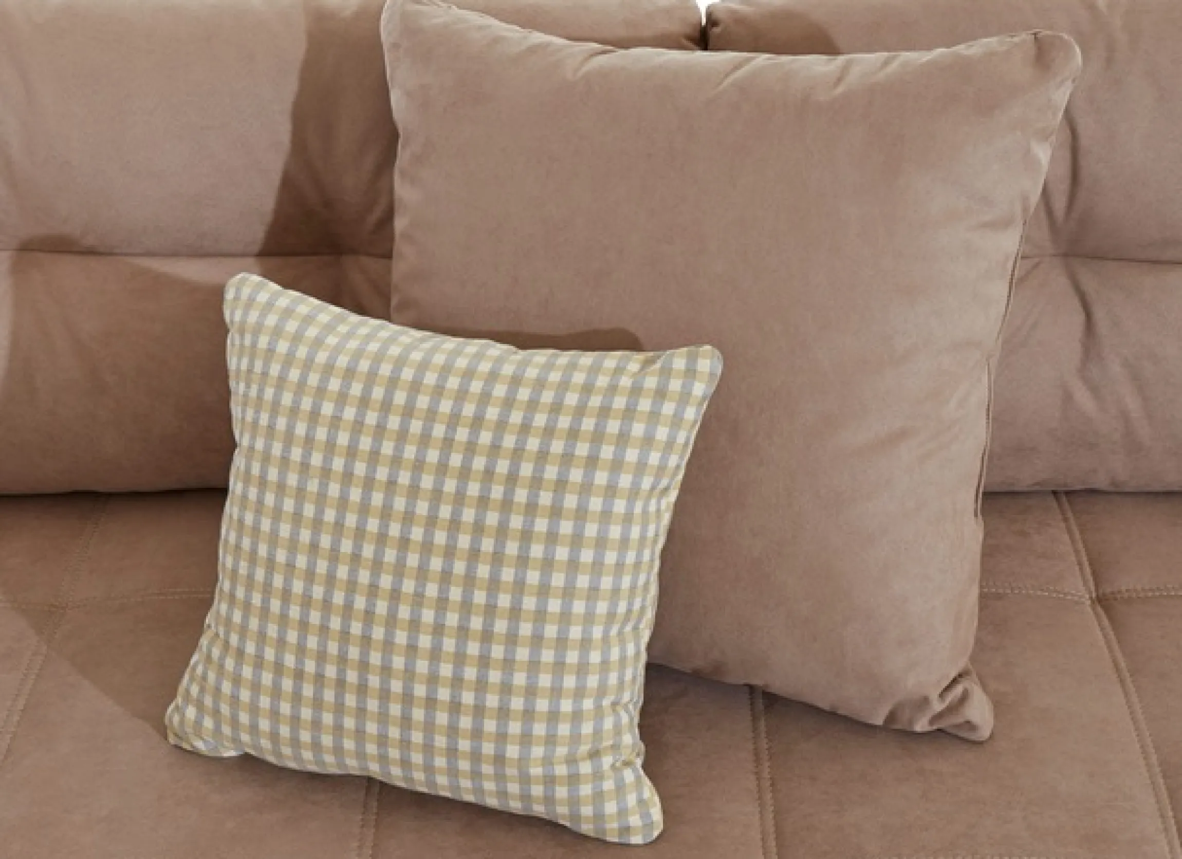 Jockenhöfer Gruppe Ecksofa »San Francisco L-Form, B: 358 cm« mit Zierkissen, eingearbeiteter Kaltschaummatte