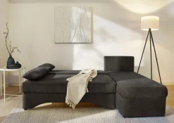 Jockenhöfer Gruppe Ecksofa »Starlight L-Form, B: 191 cm« mit Schlaffunktion, Bettkasten & Licht, Unser Dauertiefpreis