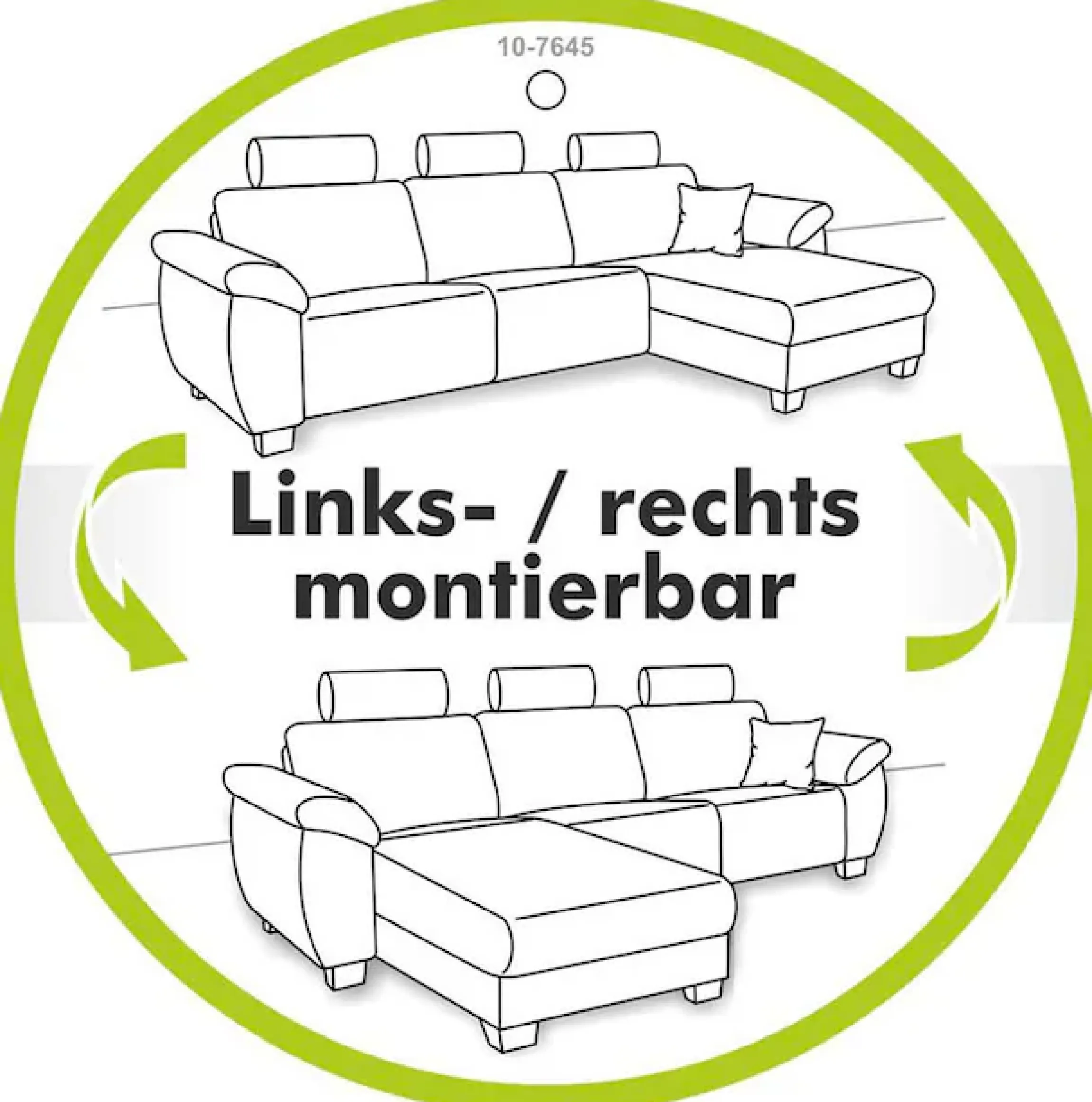 Jockenhöfer Gruppe Ecksofa »Starlight L-Form, B: 191 cm« mit Schlaffunktion, Bettkasten & Licht, Unser Dauertiefpreis