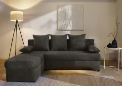 Jockenhöfer Gruppe Ecksofa »Starlight L-Form, B: 191 cm« mit Schlaffunktion, Bettkasten & Licht, Unser Dauertiefpreis