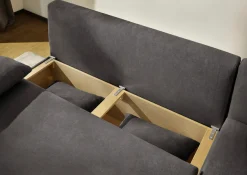 Jockenhöfer Gruppe Ecksofa »Starlight L-Form, B: 191 cm« mit Schlaffunktion, Bettkasten & Licht, Unser Dauertiefpreis