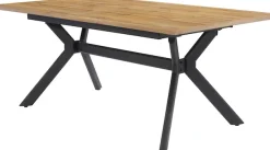 Jockenhöfer Gruppe Esstisch »Massimo« 2-fach ausziehbar (180-220-260x100cm), Metallgestell