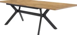 Jockenhöfer Gruppe Esstisch »Massimo« 2-fach ausziehbar (180-220-260x100cm), Metallgestell