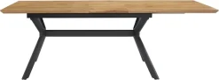 Jockenhöfer Gruppe Esstisch »Massimo« 2-fach ausziehbar (180-220-260x100cm), Metallgestell