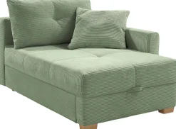 Jockenhöfer Gruppe Recamiere »Romeo, Breite: 164cm, Liegefläche: 90x210 cm« inklusive Bettfunktion und Bettkasten, Federkernpolsterung