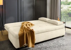 Jockenhöfer Gruppe Schlafsofa »Balu, B: 201 cm, Liegefl. 151x201 cm, Dauerschläfer« mit Schlaffunktion, Bettkasten & einfachen Hub-Schwenkbeschlag