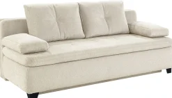 Jockenhöfer Gruppe Schlafsofa »Balu, B: 201 cm, Liegefl. 151x201 cm, Dauerschläfer« mit Schlaffunktion, Bettkasten & einfachen Hub-Schwenkbeschlag