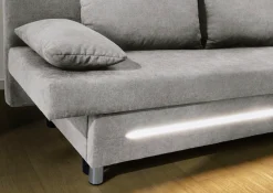 Jockenhöfer Gruppe Schlafsofa »Sunrise, B: 191 cm, Liegefl. 120x191 cm« mit Schlaffunktion, Bettkasten & Licht, Unser Dauertiefpreis