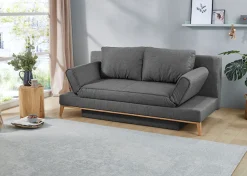 Jockenhöfer Gruppe Schlafsofa »Yann, B: 198 cm, Liegefl. 138x198 cm« mit Schlaffunktion, Bettkasten & Armteilverstellung