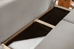 Jockenhöfer Gruppe Schlafsofa »Derby, B: 201 cm, Liegefl. 160x200 cm, Dauerschläfer« mit Schlaffunktion, Bettkasten & Topper, Tonnentaschenfederkern