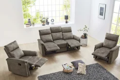 Jockenhöfer Gruppe 3-Sitzer »Amrum, B: 180 cm« mit Relax- & Liegefunktion, Taschenfederkern-Polsterung