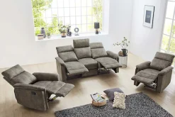 Jockenhöfer Gruppe 2-Sitzer »Amrum, B: 130 cm« mit Relax- & Liegefunktion, Taschenfederkern-Polsterung