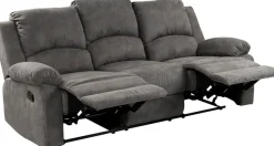 Jockenhöfer Gruppe 3-Sitzer »Dakota, B: 204 cm, 2 Recliner-Sitze« Relaxfunktion, Liegefunktion, Tonnentaschenfederkern, hoher Komfort